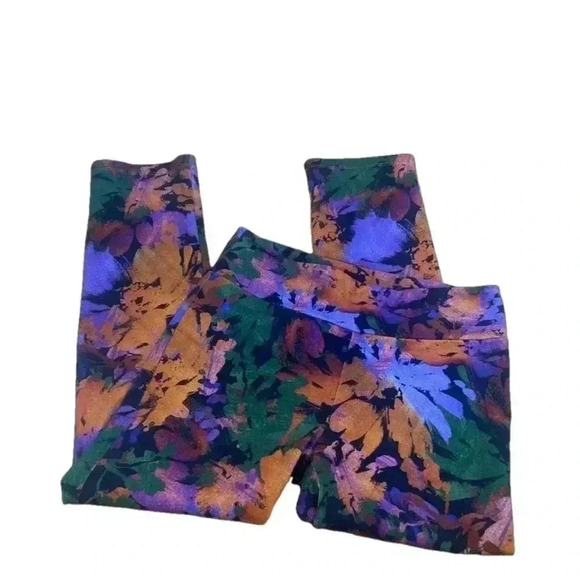 Soft Surroundings Pull On Pants Straight Leg Ankle Leggings Amara Golden P Small - Picture 2 of 4